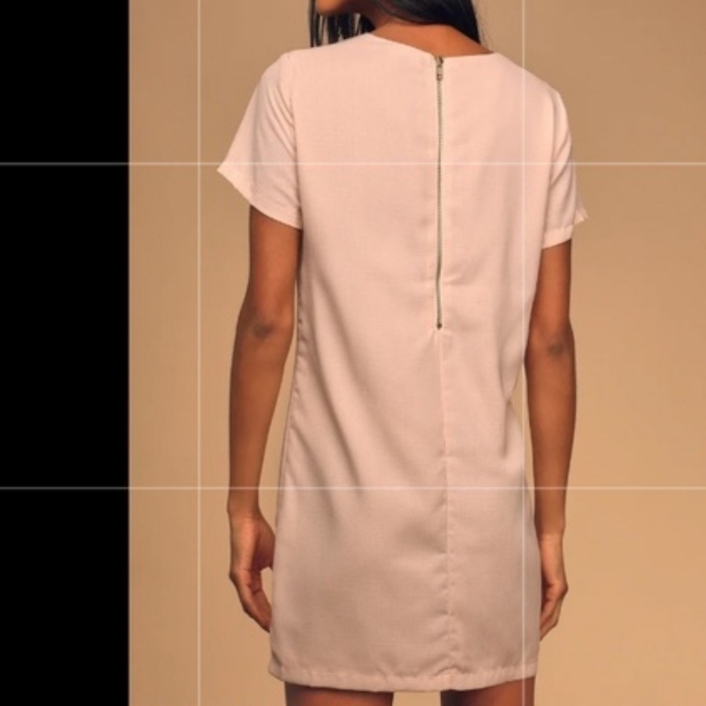 Lulu's Elegant Beige Mini Dress - Picture 5 of 5